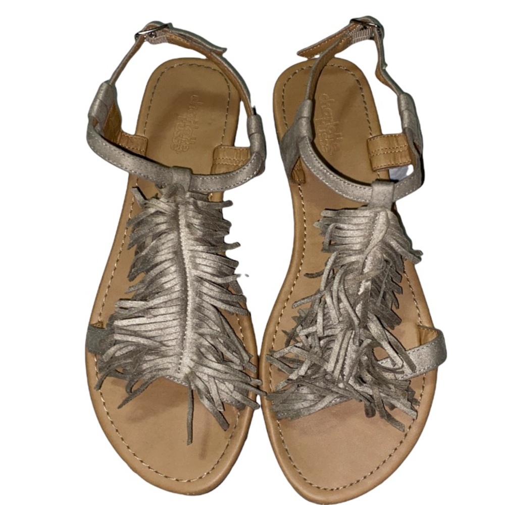Charlotte Russe Fringe Sandals